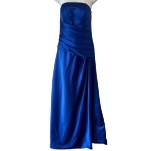 Blue Formal Chic Occasion Grace Karin Evening Gown